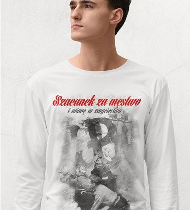 Bluzka SZACUNEK ZA MĘSTWO